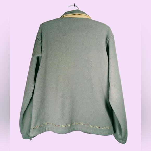 Vintage Northern Reflections Jacket Women's Full Zip Fleece Embroidered S - Picture 2 of 8